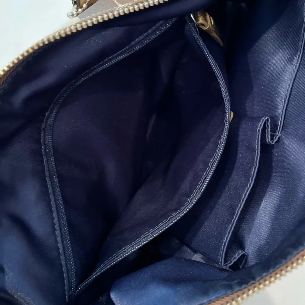 ❌SOLD❌Vintage signature COACH rainbow striped F15586 shoulder bag 🌈 - Picture 10 of 16